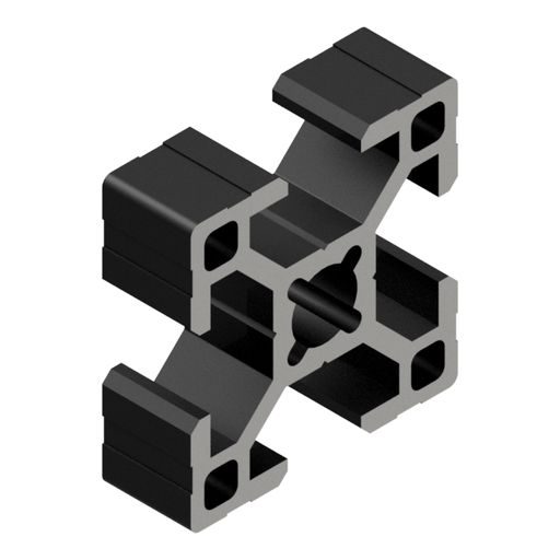 [00009478] Profilo in Alluminio 30x30 C.8 Nero