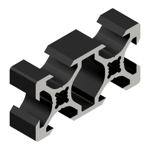 [00009981] Profilo in Alluminio V-Slot 20x40 C.6 Nero
