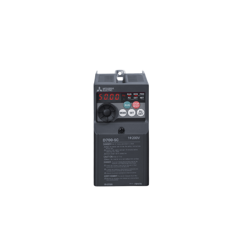 [00002113] Inverter Monofase Kw 0,20 200Volt FR-D820S-K0.20-014-60