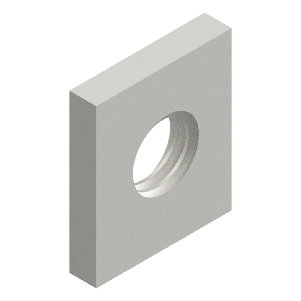 Dado Rettangolare cava 8 m8 084302010