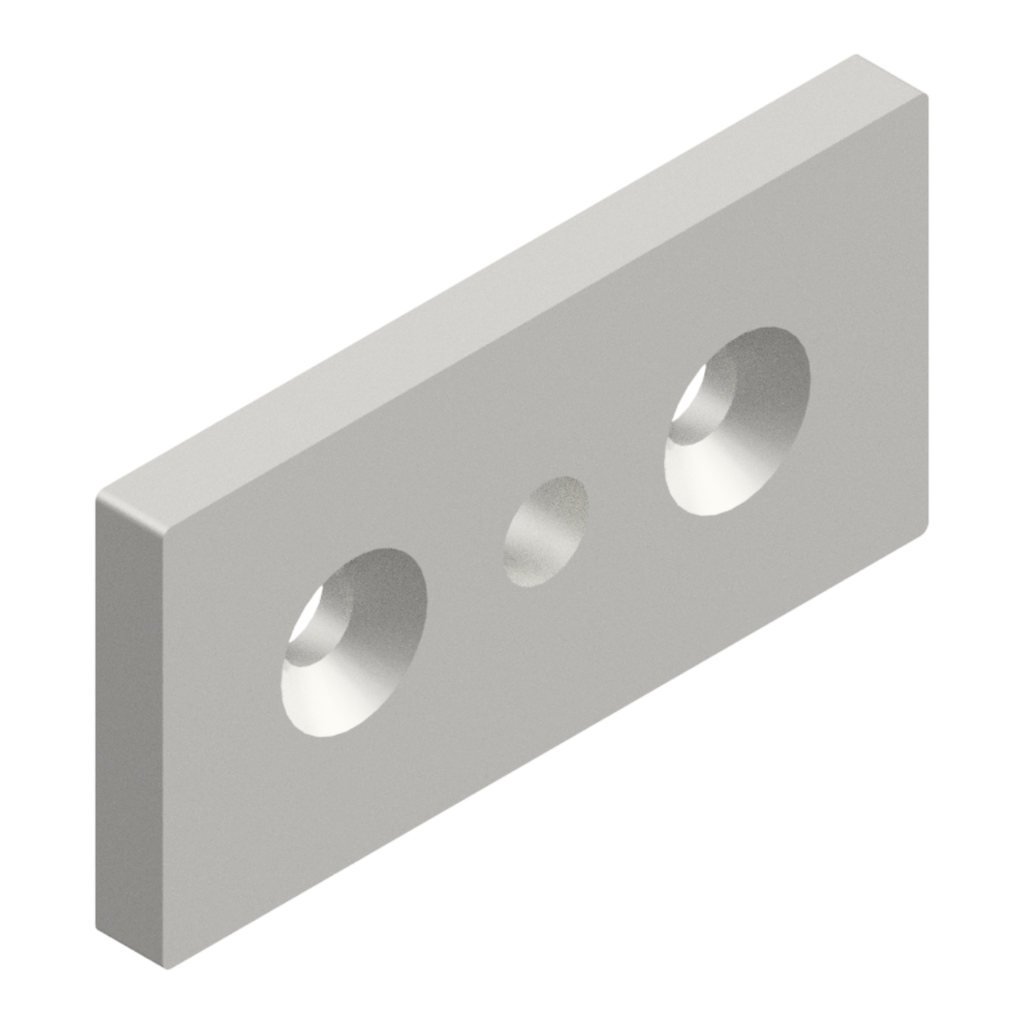 Foot Plate 45x90 m16 TAF459016